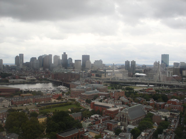 Top of Bunker Hill Monument