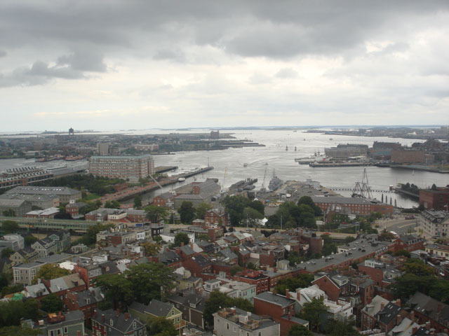 Top of Bunker Hill Monument