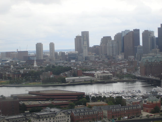 Top of Bunker Hill Monument