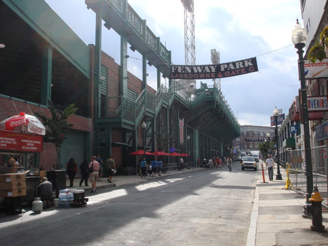 Pre-game on Lansdowne