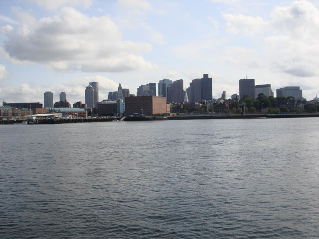 From the water