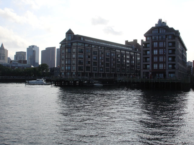 From the water