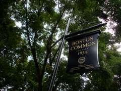 Saturday hike, starting in Boston Common