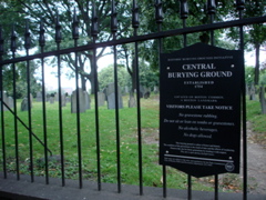 Boston Common: Central Burying Ground