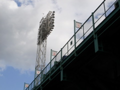 Behind the Green Monster on Lansdowne