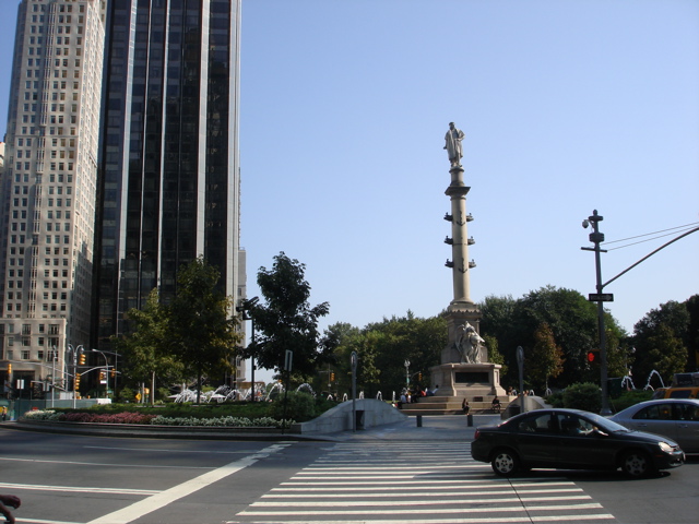 columbus circle near central park