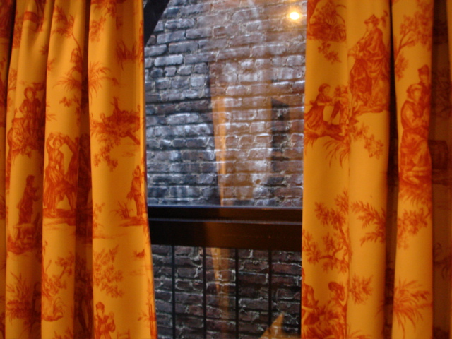 the view out my closet, er, hotel room