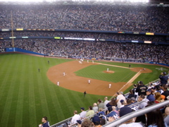 walking around yankee stadium