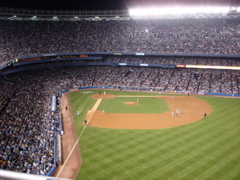 walking around yankee stadium