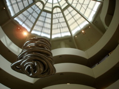 inside the guggenheim museum